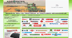 Desktop Screenshot of agrocenter-ptuj.si